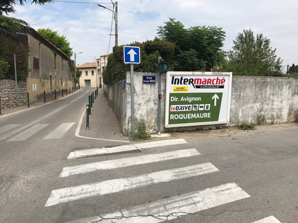 IntermarchéRoquemaure Triaire Publicité